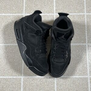 Size  7Y - Jordan 4 Retro Black Cat (2020) (GS) 408452-010